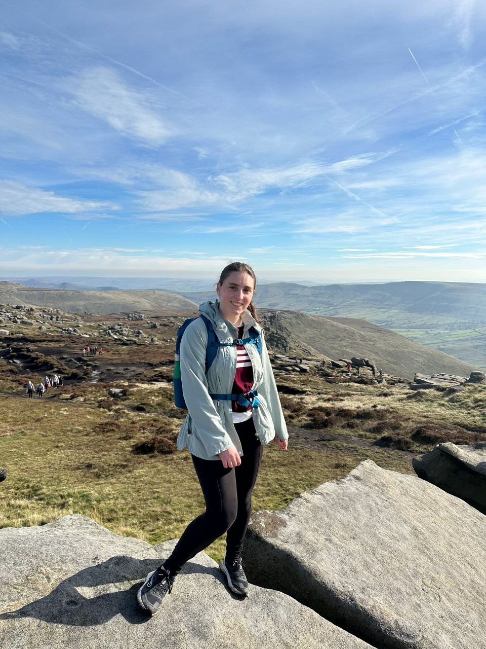WomenGirlsInScience_Sofia.jpg Photo of Sofía in the hills